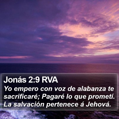Jonás 2:9 RVA Bible Verse Image