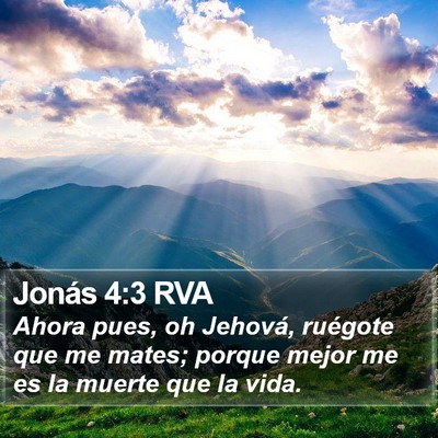 Jonás 4:3 RVA Bible Verse Image