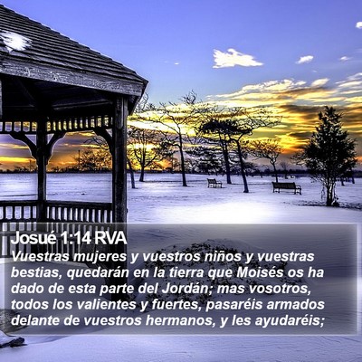 Josué 1:14 RVA Bible Verse Image