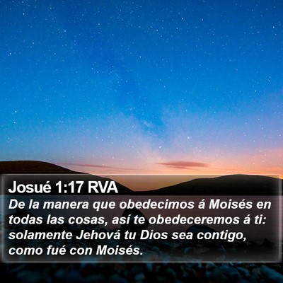 Josué 1:17 RVA Bible Verse Image