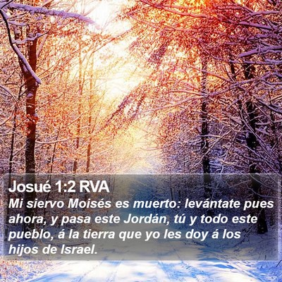Josué 1:2 RVA Bible Verse Image