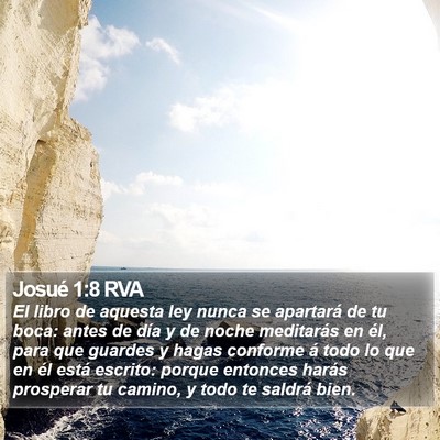 Josué 1:8 RVA Bible Verse Image