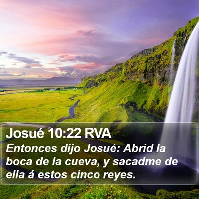Josué 10:22 RVA Bible Verse Image