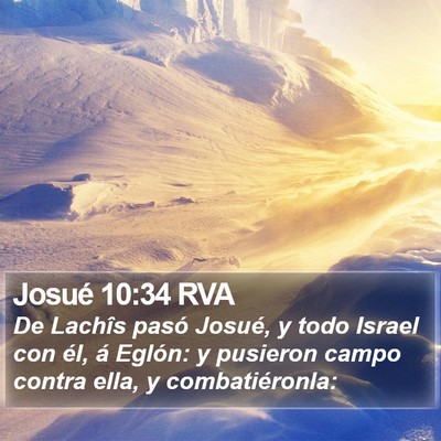 Josué 10:34 RVA Bible Verse Image