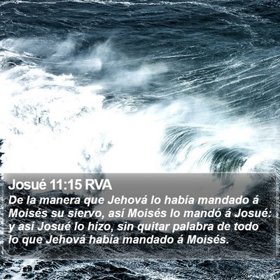 Josué 11:15 RVA Bible Verse Image