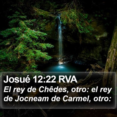 Josué 12:22 RVA Bible Verse Image