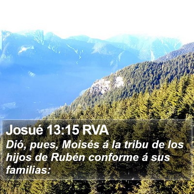 Josué 13:15 RVA Bible Verse Image