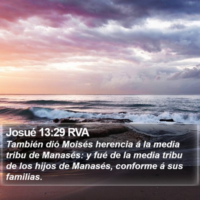 Josué 13:29 RVA Bible Verse Image