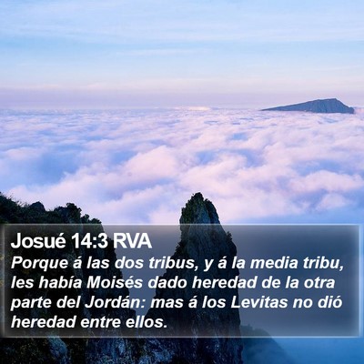 Josué 14:3 RVA Bible Verse Image