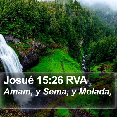 Josué 15:26 RVA Bible Verse Image