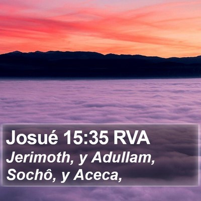 Josué 15:35 RVA Bible Verse Image