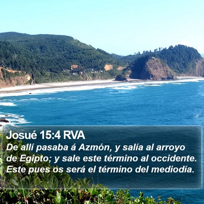 Josué 15:4 RVA Bible Verse Image