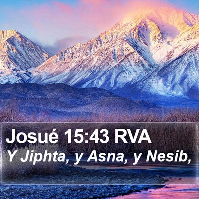 Josué 15:43 RVA Bible Verse Image