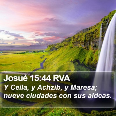 Josué 15:44 RVA Bible Verse Image