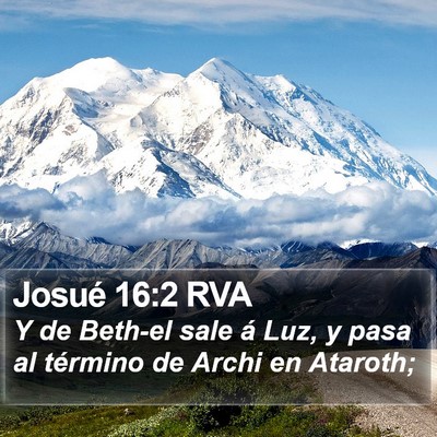 Josué 16:2 RVA Bible Verse Image