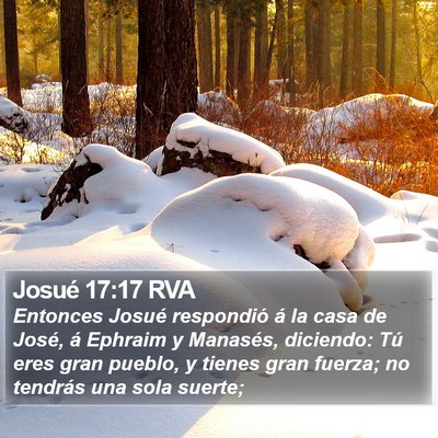 Josué 17:17 RVA Bible Verse Image