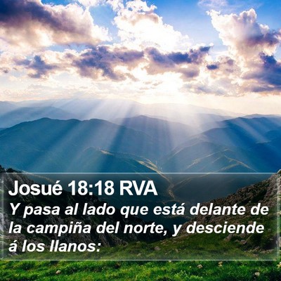 Josué 18:18 RVA Bible Verse Image