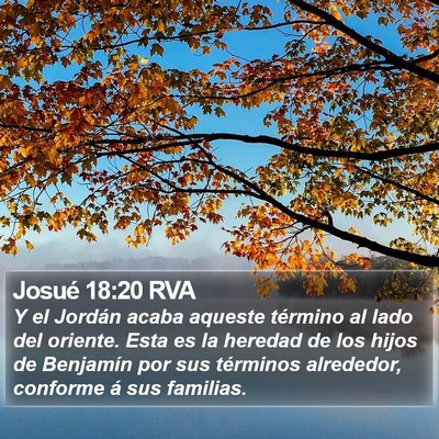 Josué 18:20 RVA Bible Verse Image