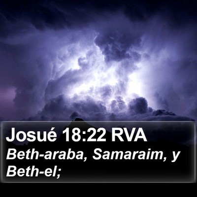 Josué 18:22 RVA Bible Verse Image
