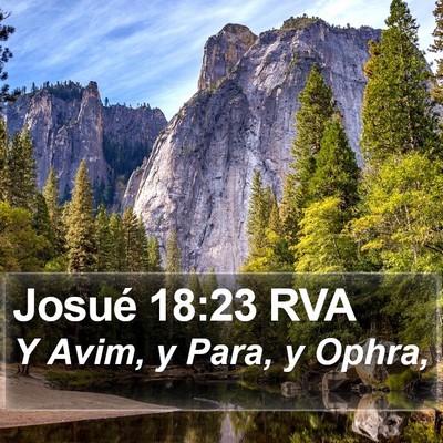 Josué 18:23 RVA Bible Verse Image