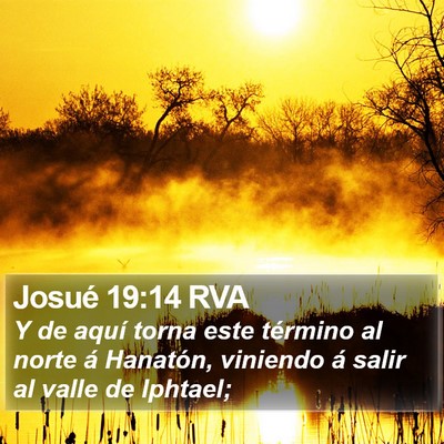 Josué 19:14 RVA Bible Verse Image