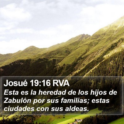 Josué 19:16 RVA Bible Verse Image