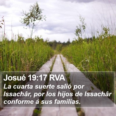 Josué 19:17 RVA Bible Verse Image