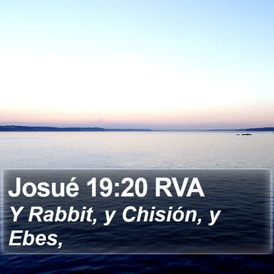 Josué 19:20 RVA Bible Verse Image
