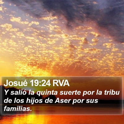Josué 19:24 RVA Bible Verse Image