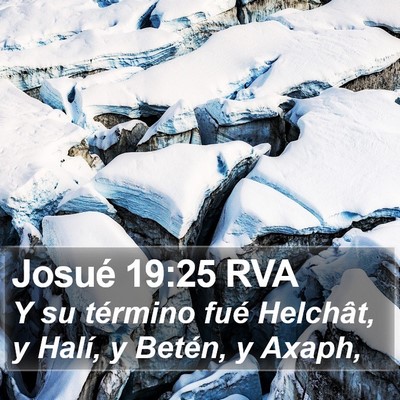 Josué 19:25 RVA Bible Verse Image