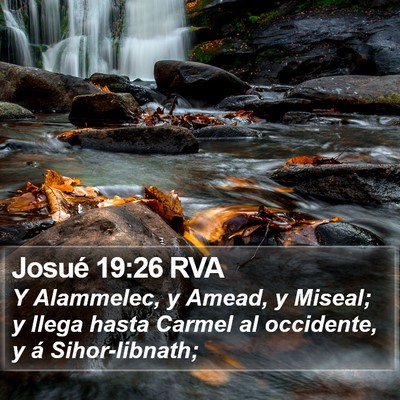 Josué 19:26 RVA Bible Verse Image