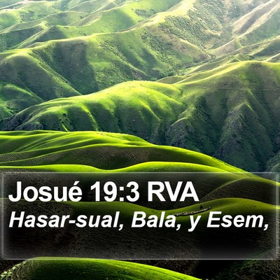 Josué 19:3 RVA Bible Verse Image
