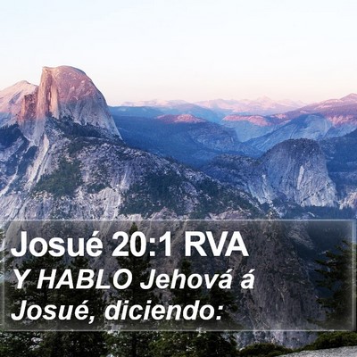 Josué 20:1 RVA Bible Verse Image