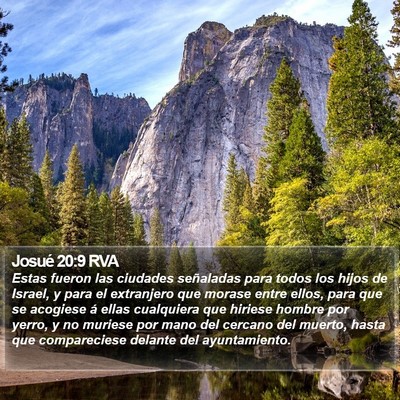 Josué 20:9 RVA Bible Verse Image