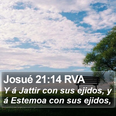 Josué 21:14 RVA Bible Verse Image