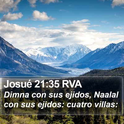 Josué 21:35 RVA Bible Verse Image