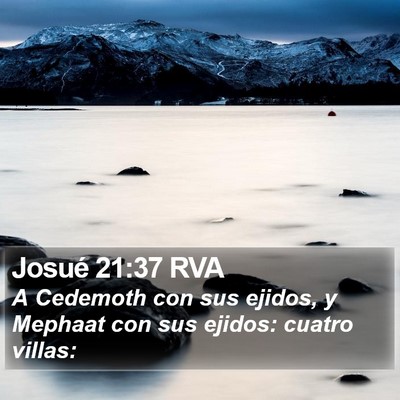 Josué 21:37 RVA Bible Verse Image