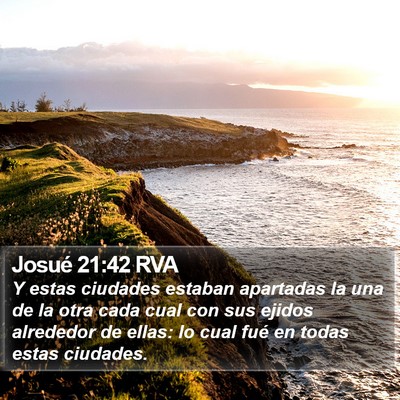 Josué 21:42 RVA Bible Verse Image