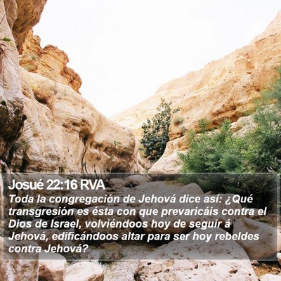 Josué 22:16 RVA Bible Verse Image