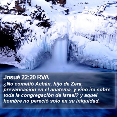 Josué 22:20 RVA Bible Verse Image