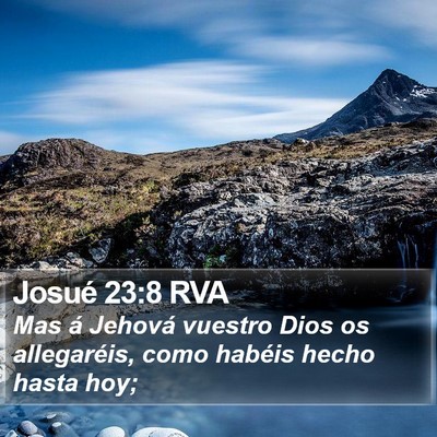 Josué 23:8 RVA Bible Verse Image