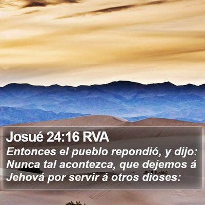 Josué 24:16 RVA Bible Verse Image