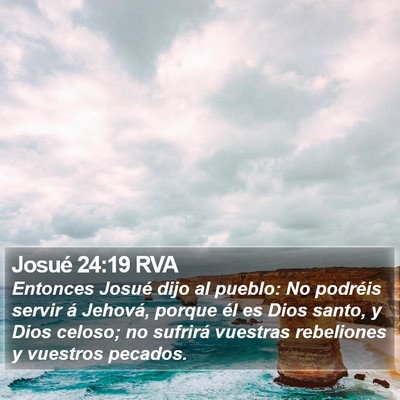Josué 24:19 RVA Bible Verse Image