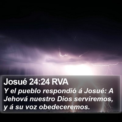 Josué 24:24 RVA Bible Verse Image