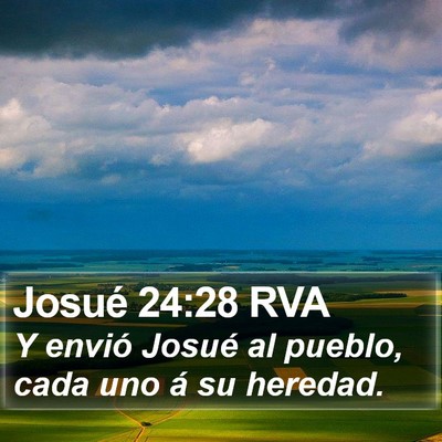 Josué 24:28 RVA Bible Verse Image