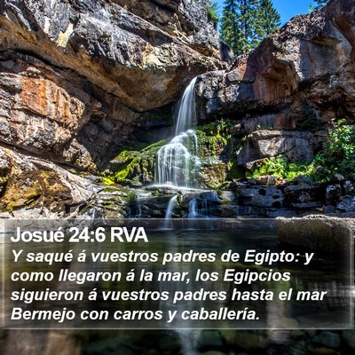 Josué 24:6 RVA Bible Verse Image