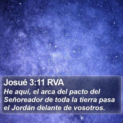 Josué 3:11 RVA Bible Verse Image