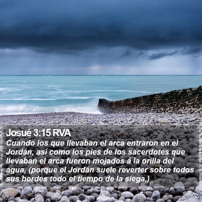 Josué 3:15 RVA Bible Verse Image