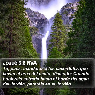 Josué 3:8 RVA Bible Verse Image