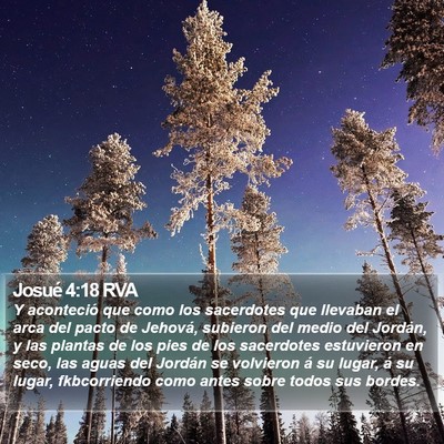 Josué 4:18 RVA Bible Verse Image